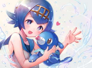 Картинка аниме pokemon девочка покемон