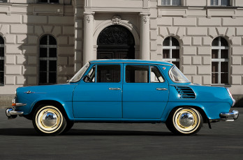 Картинка skoda+1000+mb+1966 автомобили skoda 1000 mb 1966 blue