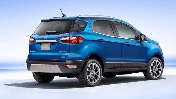 Картинка ford+ecosport+2018 автомобили ford ecosport blue 2018