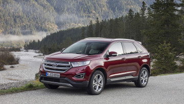 Картинка ford+edge+2017 автомобили ford edge 2017 red