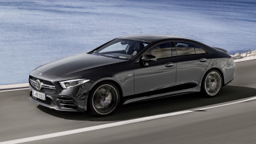 Картинка mercedes-benz+amg+cls-53+4matic++2019 автомобили mercedes-benz чёрный 4matic cls-53 amg 2019