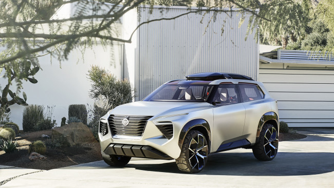 Обои картинки фото nissan xmotion concept 2018, автомобили, nissan, datsun, 2018, concept, xmotion