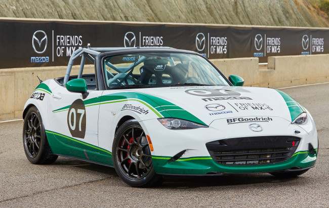 Обои картинки фото mazda mx-5 cup 2015, автомобили, mazda, cup, mx-5, 2015