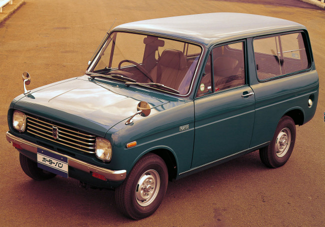 Обои картинки фото mazda porter van 1968, автомобили, mazda, van, porter, 1968