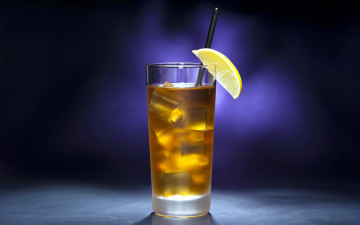 Картинка еда напитки +коктейль лед коктейль лимон