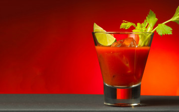 Картинка еда напитки +сок томатный сок лед сельдерей