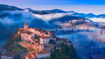 Картинка города -+панорамы маурицио реллини деревня арроне умбрия италия