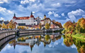 Картинка neuburg+castle bavaria germany города замки+германии neuburg castle