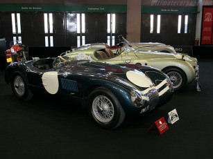обоя jaguar, type, автомобили, выставки, уличные, фото