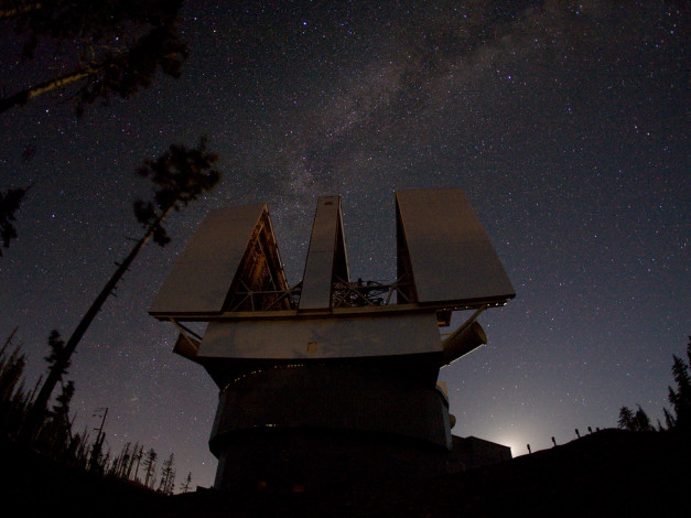 Обои картинки фото телескоп, звёздное, небо, космос, разное, другое