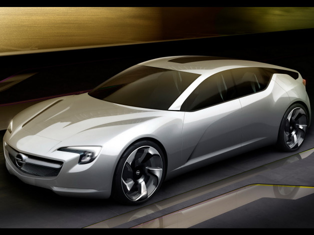 Обои картинки фото opel, flextreme, gt, concept, автомобили