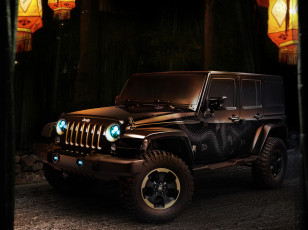Картинка 2012 jeep wrangler dragon автомобили