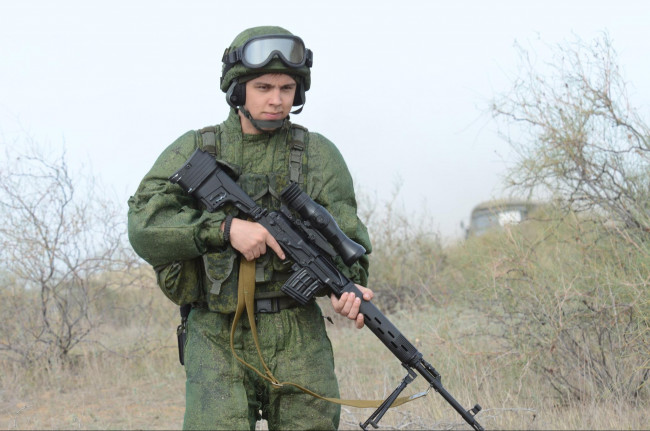 Обои картинки фото оружие, армия, спецназ, россия, солдат