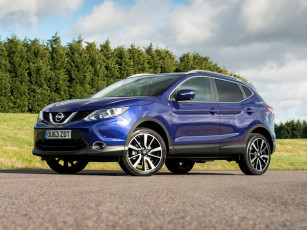 Картинка автомобили nissan datsun qashqai uk-spec 2014г синий