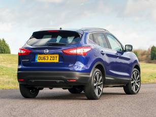 Картинка автомобили nissan datsun qashqai uk-spec 2014г синий