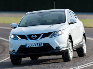 обоя автомобили, nissan, datsun, qashqai, uk-spec, 2014г, светлый