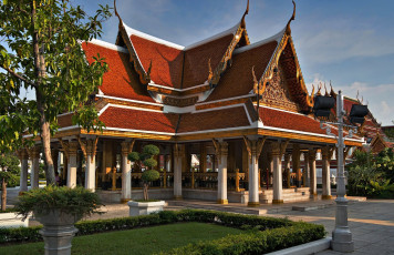 Картинка chalong+temple +phuket +thailand города -+буддистские+и+другие+храмы храм религия буддизм