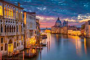 обоя grand canal,  venice, города, венеция , италия, канал