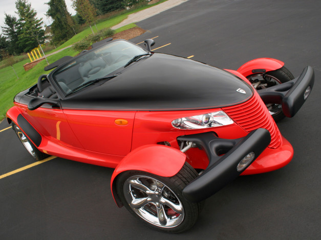 Обои картинки фото plymouth prowler woodward edition 2000, автомобили, plymouth, prowler, woodward, edition, 2000