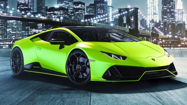 Обои картинки фото lamborghini huracan evo fluo capsule 2020, автомобили, lamborghini, huracan, evo, fluo, capsule, 2020