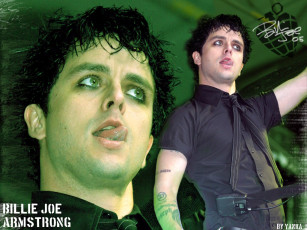 обоя billie, joe, музыка, green, day