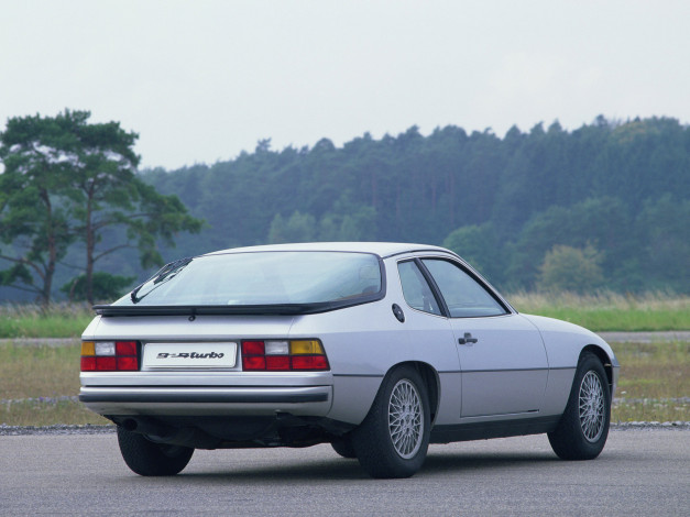 Обои картинки фото porsche, 924, turbo, coupe, автомобили