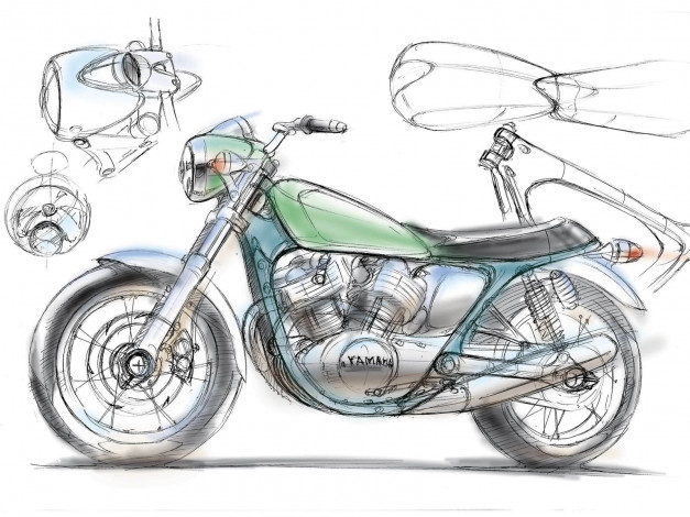 Обои картинки фото мотоциклы, рисованные