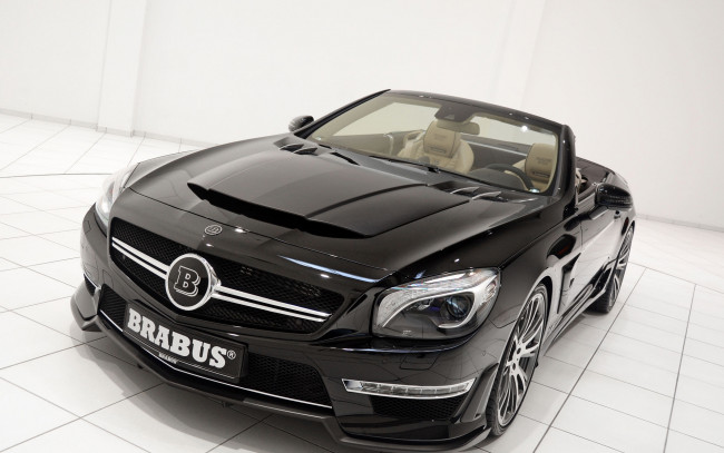 Обои картинки фото автомобили, brabus, modified, version, 800, sports, car, sl65, amg, benz, the