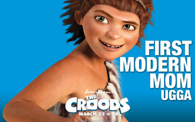 Обои картинки фото the, croods, мультфильмы, семейка, крудс