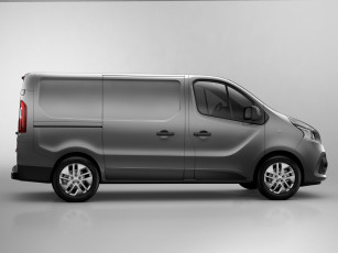 Картинка автомобили renault темный 2014г van trafic