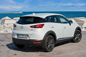 обоя автомобили, mazda, cx-3, светлый, 2015г