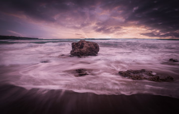 Картинка природа побережье море шторм камни