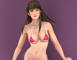 Картинка 3д+графика аниме+ anime фон взгляд девушка