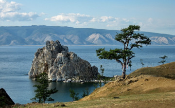 Картинка байкал природа реки озера мыс шаман побережье вода берег озеро