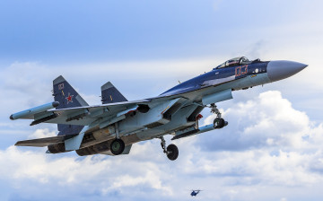 Картинка su-35 авиация боевые+самолёты истребитель