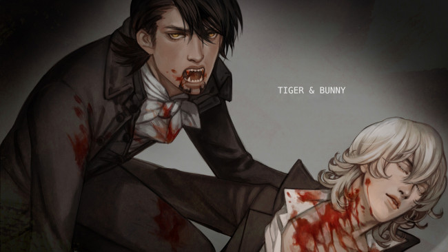 Обои картинки фото аниме, tiger and bunny, барнаби, котецу