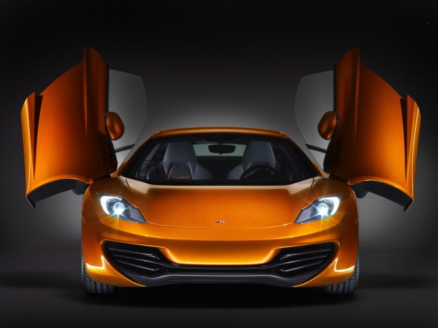 Обои картинки фото mclaren mp4 12c prototype 2009, автомобили, mclaren, 12c, 2009, mp4, prototype