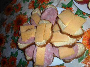 Картинка еда бутерброды +гамбургеры +канапе хлеб колбаса сыр