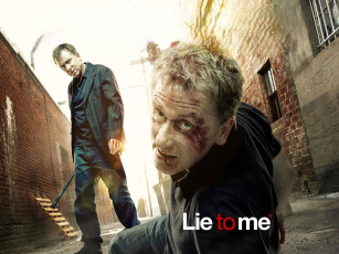 обоя кино фильмы, lie to me, психолог, кровь, улица, дома