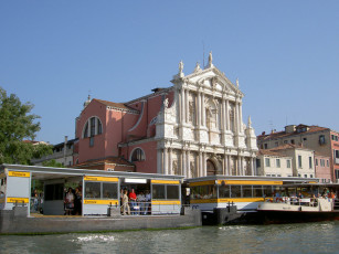 обоя венеции, есть, трамваи, венеция, италия, города