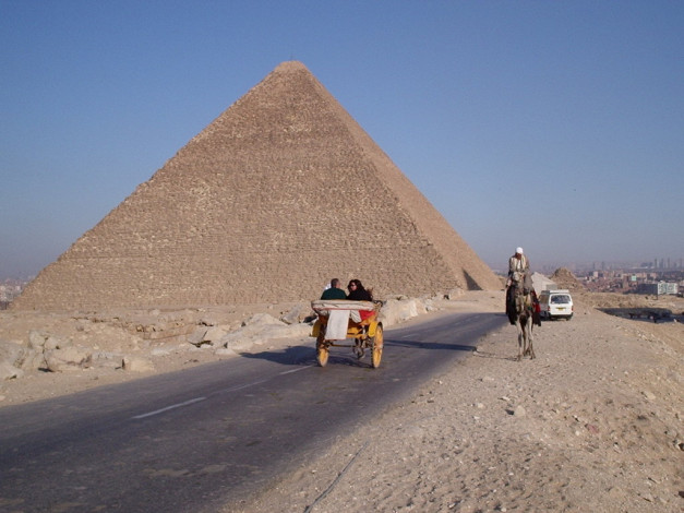 Обои картинки фото три, эпохи, транспорта, египет, города, другое