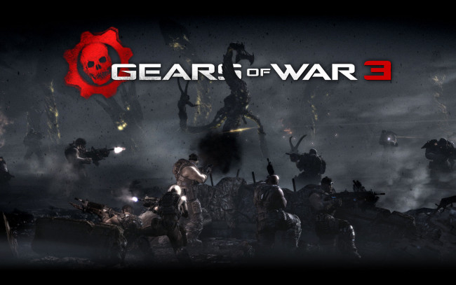 Обои картинки фото gears, of, war, видео, игры