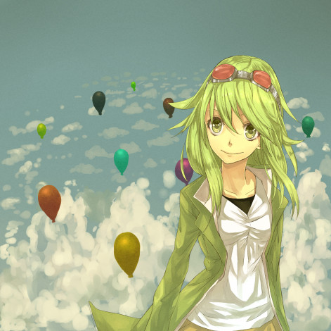 Обои картинки фото gumi, аниме, vocaloid