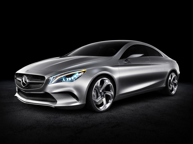 Обои картинки фото автомобили, mercedes, benz, concept, coupe, cla, style