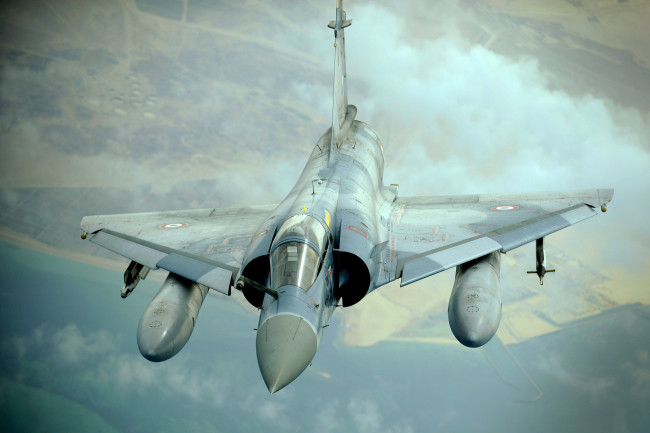 Обои картинки фото mirage, 2000, авиация, боевые, самолёты, небо, полет, истребитель