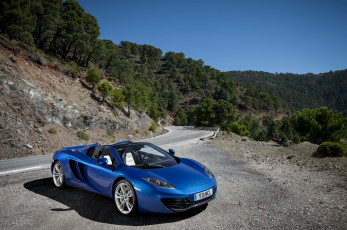 Картинка 2012 mc laren 12c spider автомобили mclaren