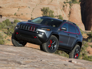 Картинка автомобили jeep cherokee kl concept adventurer