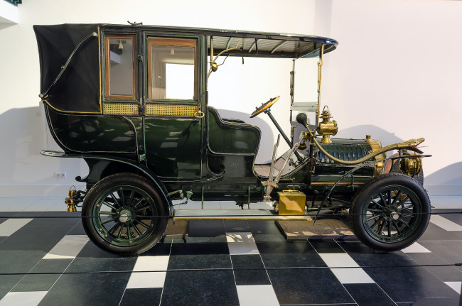 Обои картинки фото spyker 1522-hp three-quarter landaulette 1907, автомобили, выставки и уличные фото, автошоу, ретро, история, выставка