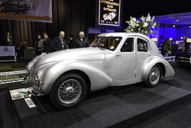 Обои картинки фото aston martin atom 1939, автомобили, выставки и уличные фото, автошоу, выставка, история, ретро