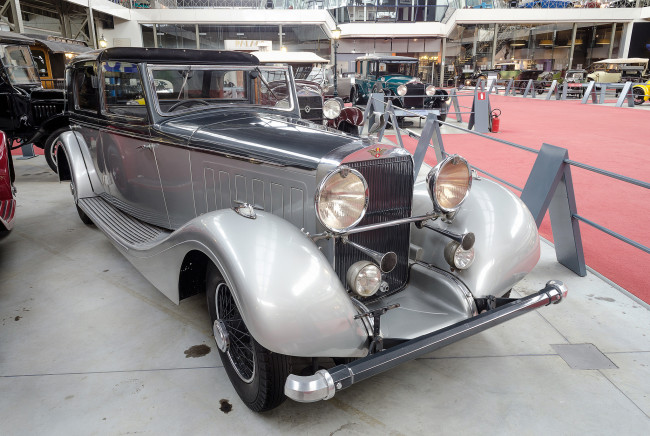 Обои картинки фото hispano suiza 1935, автомобили, выставки и уличные фото, история, ретро, автошоу, выставка